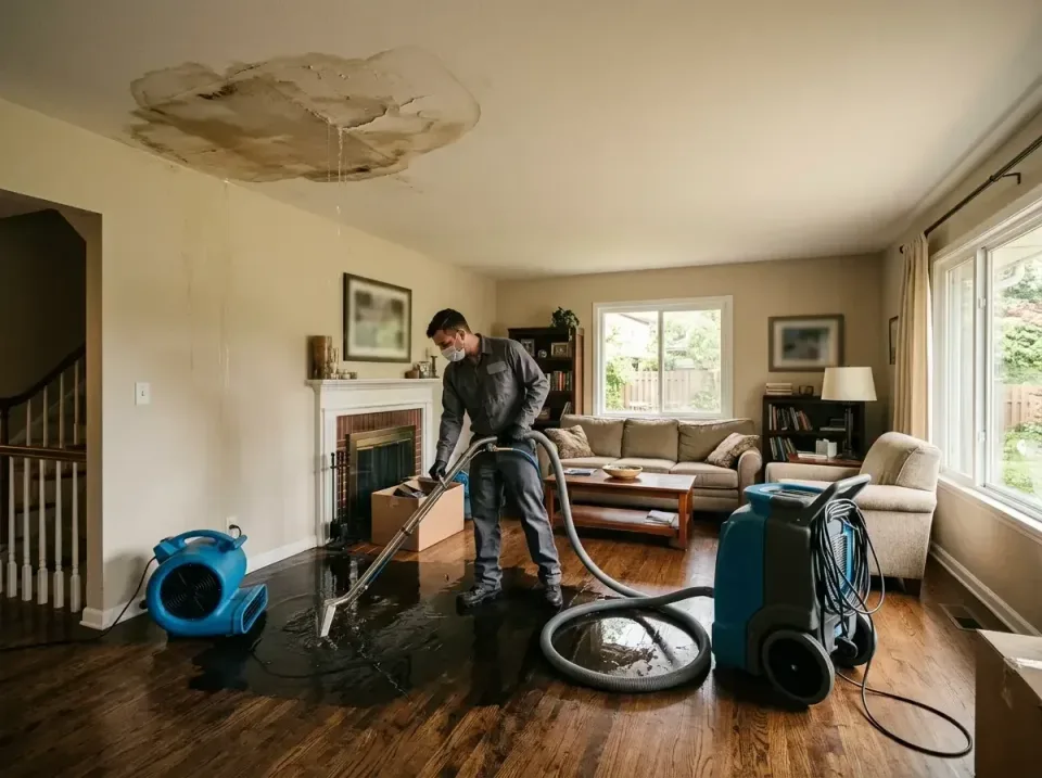 attic-pipe-burst-ceiling-drip-008 — frequently asked questions, Water Damage Restoration & Carpet Care in Lawson, MO